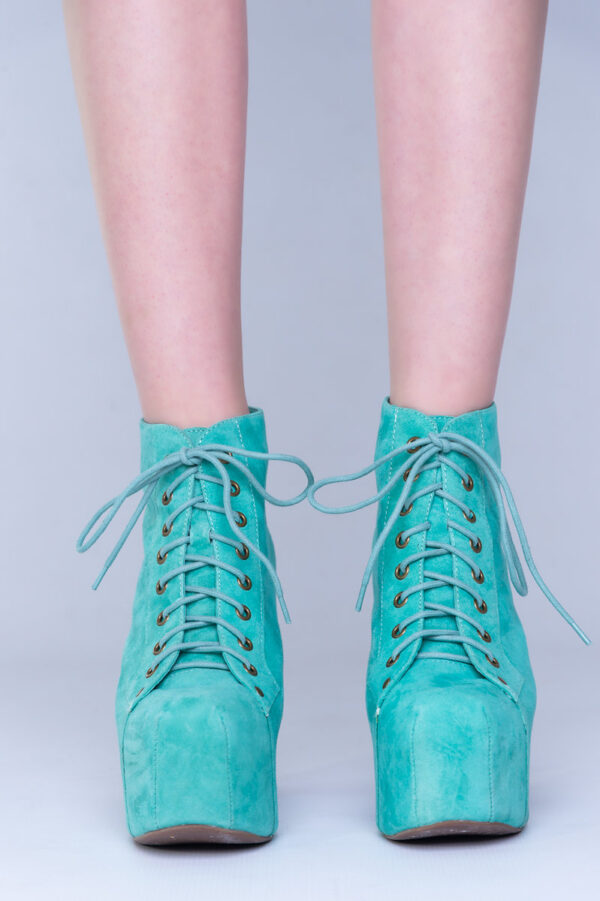 Lita Light Blue Suede