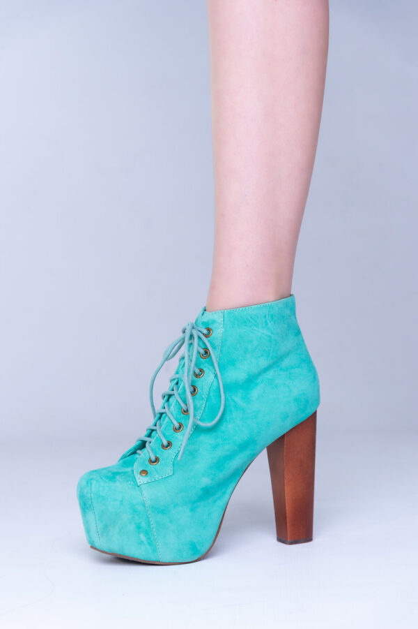 Lita Light Blue Suede