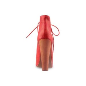 Lita Red Leather back