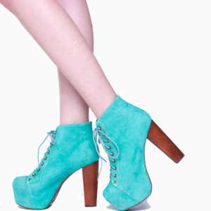 Lita Light Blue Suede