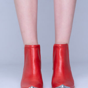 Cromwell Red Leather