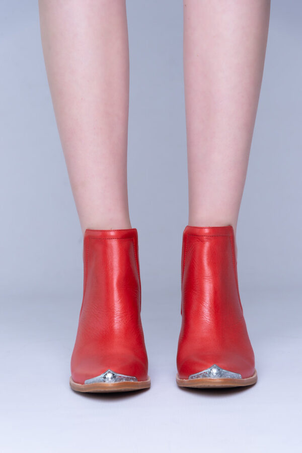 Cromwell Red Leather